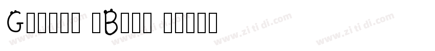 Gothic MB101 P字体转换 Gothic MB101 P字体转换